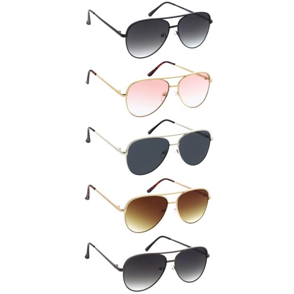 MODERN LARGE AVIATOR SUNGLASSES 1DZ