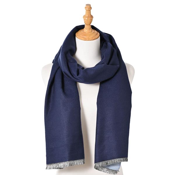 SHORT TASSEL OBLONG SCARF