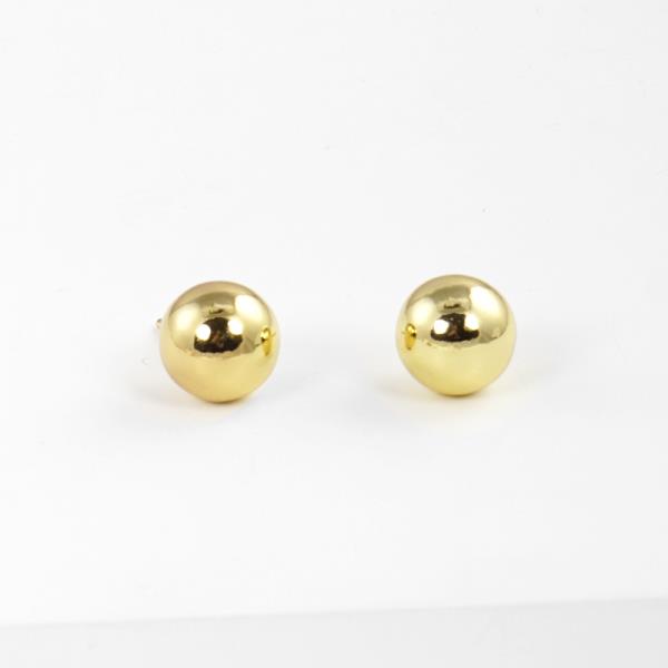 GOLD DIPPED STUD EARRING