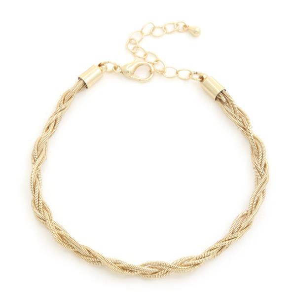TWISTED METAL BRACELET
