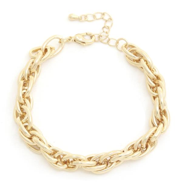 OVAL LINK BRACELET