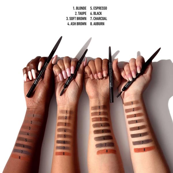 NYX PRECISION BROW PENCIL (3 UNITS)
