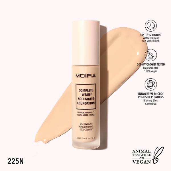 MOIRA COMPLETE WEAR SOFT MATTE FOUNDATION