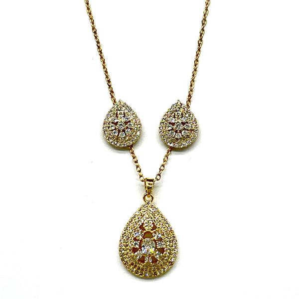 TEARDROP CHARM NECKLACE