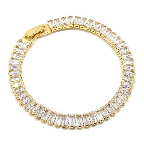 RECTANGLE CRYSTAL BRACELET