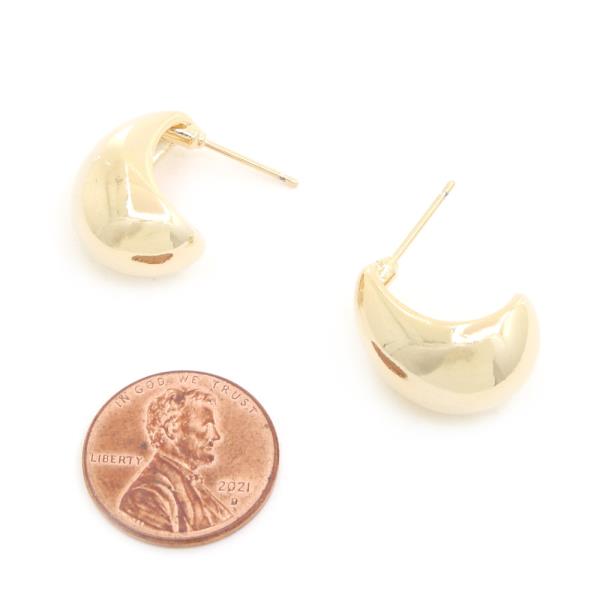 4K GOLD DIPPED HYPOALLERGENIC EARRING