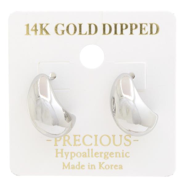 4K GOLD DIPPED HYPOALLERGENIC EARRING