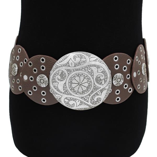WESTERN COLOR MULTI ROUND BELT