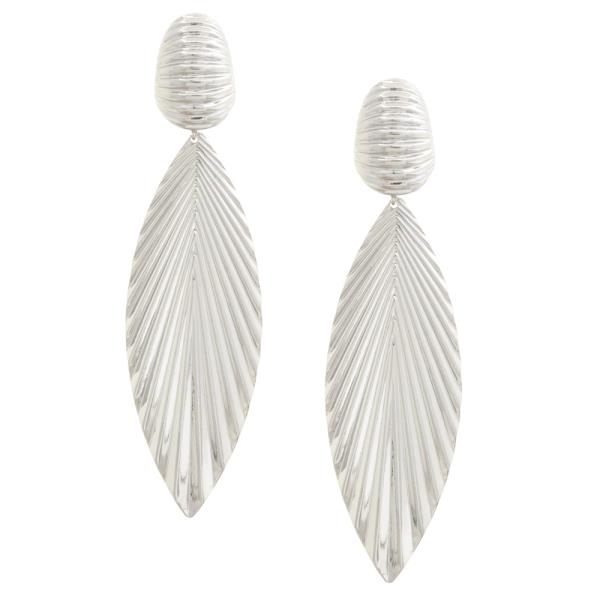 METAL DANGLE EARRING
