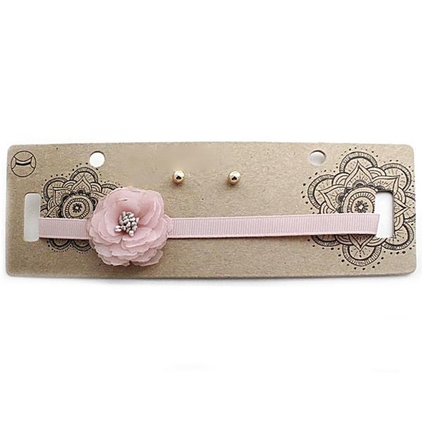 TULLE FLOWER CHOKER
