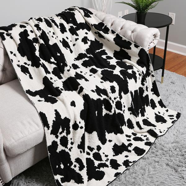 COW THROW BLANKET