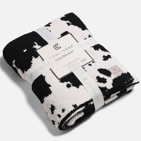 COW THROW BLANKET