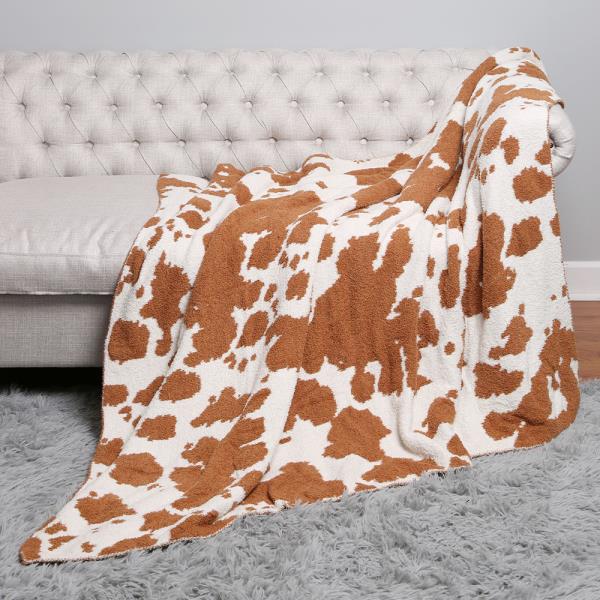 COW THROW BLANKET