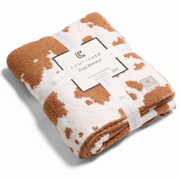 COW THROW BLANKET