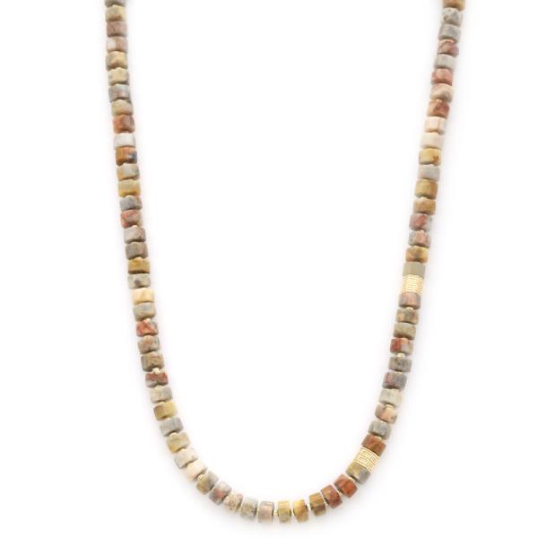 BEADED NECKLACE