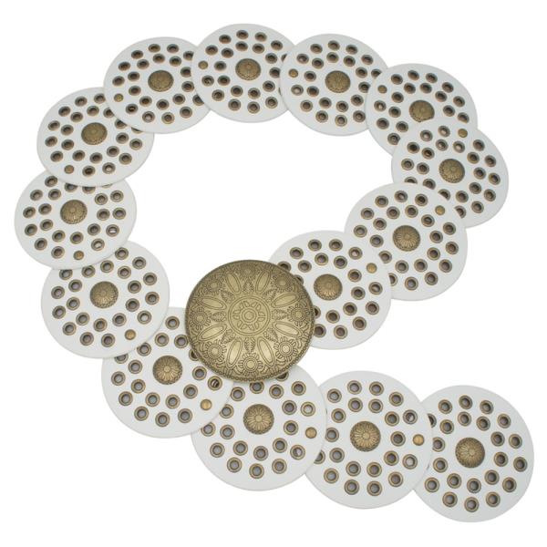 DOUBLE LINER Y2K BOHO DISC BELT