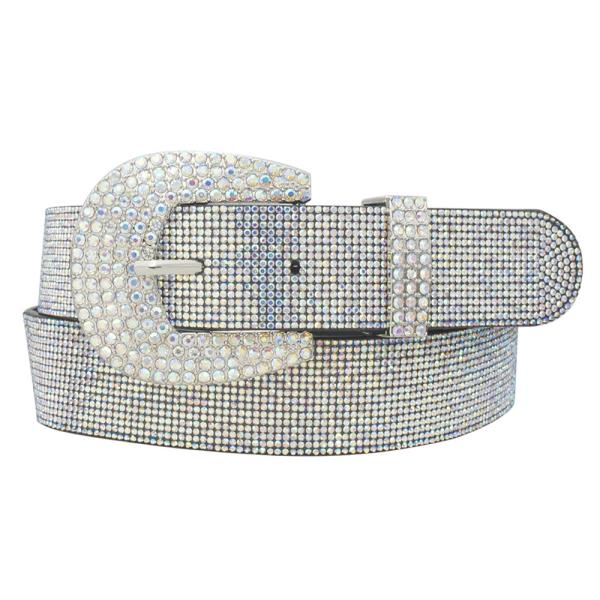 GLAM OUT RHINESTONE EMBELLISHED BELT