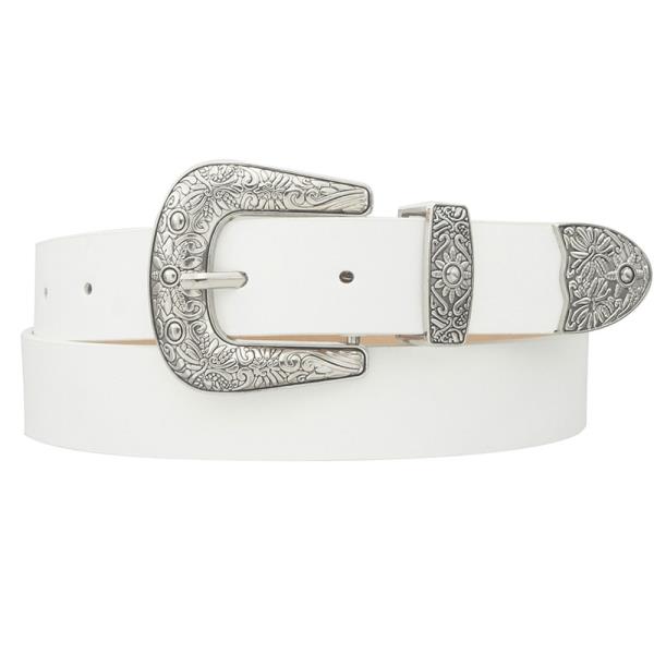 SUN FLORA EMBOSSED WESTERN BELT