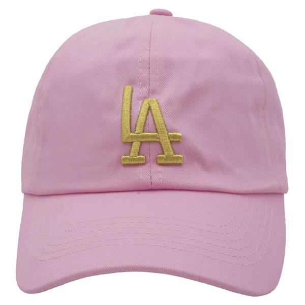 METALLIC LA EMBROIDERED CAP