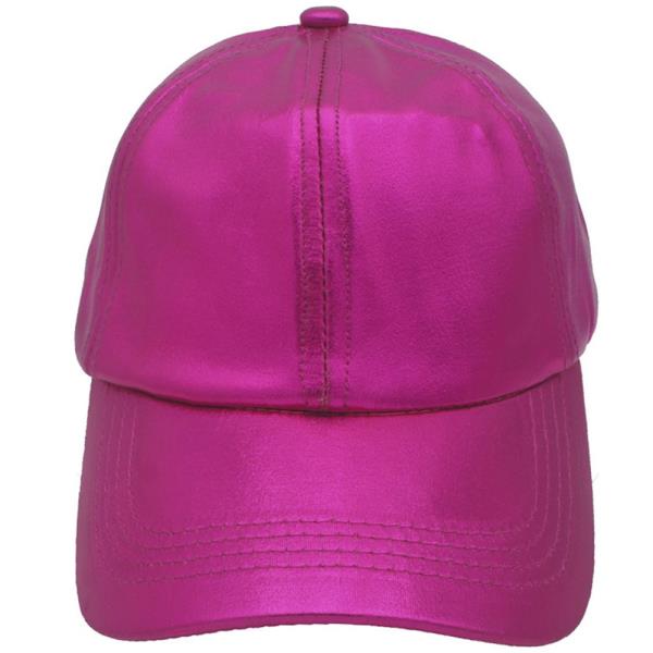 METALLIC BASEBALL CAP