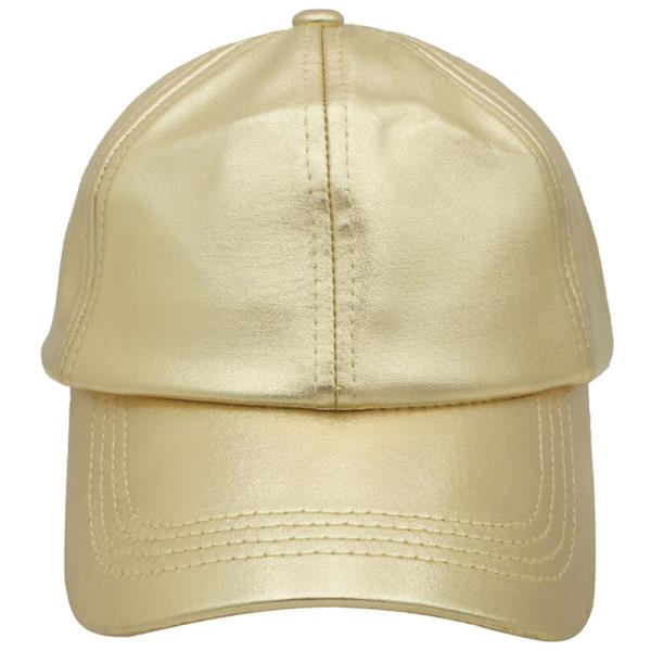 METALLIC BASEBALL CAP