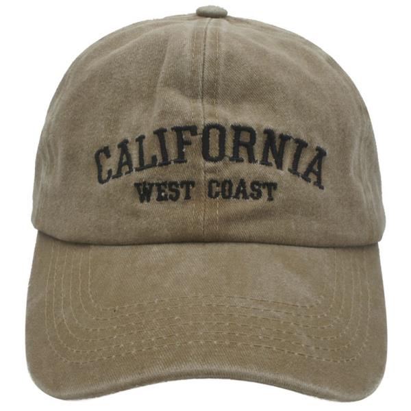 WASHED DESTINATION CALIFORNIA EMBROIDERED CAP