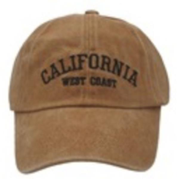 WASHED DESTINATION CALIFORNIA EMBROIDERED CAP