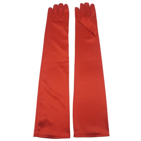 SATIN LONG (12BL) GLOVES SILKY GLOVES