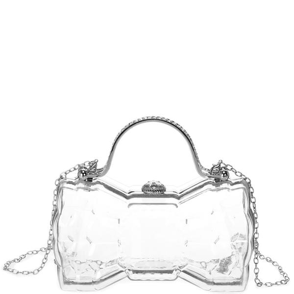 CHIC CLEAR HANDLE BAG