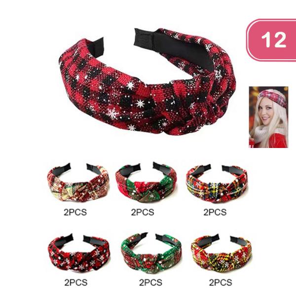 CHRISTMAS HEADBAND (12 UNITS)