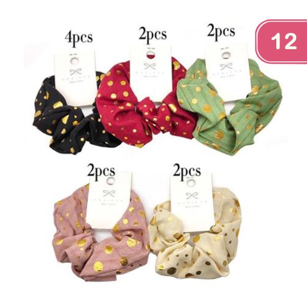 HAIR SCRUNCHIE (12 UNITS)