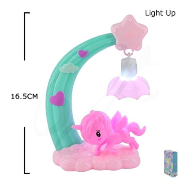 CUTE LIGHT UP UNICORN TOY