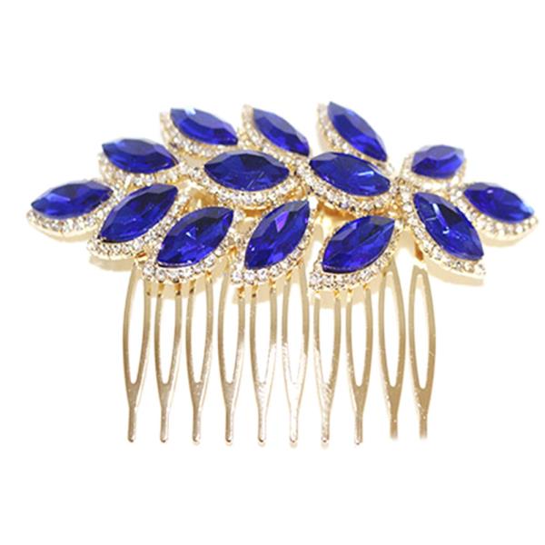 GEMSTONE BRIDAL HAIR COMB