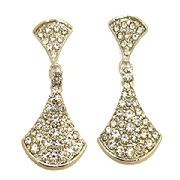 COLOR GEMSTONE PARTY EARRING