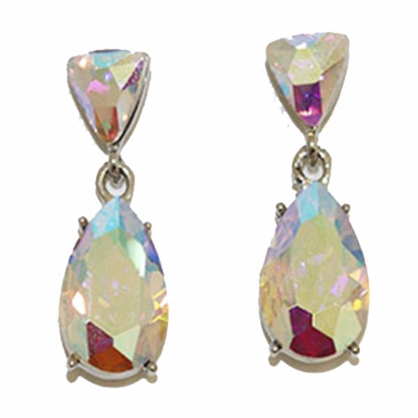 COLOR GEMSTONE PARTY EARRING