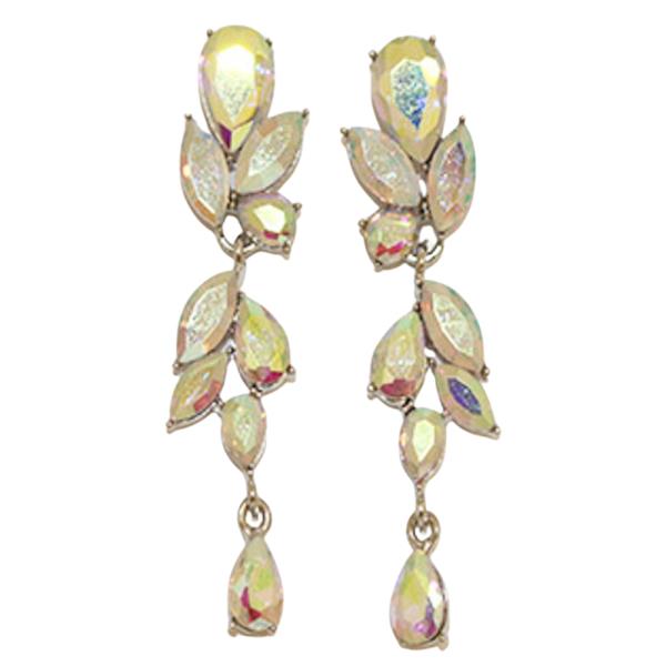 COLOR GEMSTONE PARTY EARRING