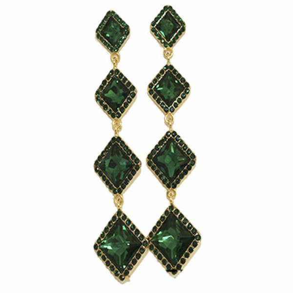 GEMSTONE PARTY EARRING