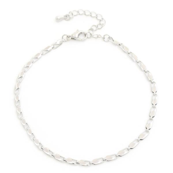 OVAL LINK METAL BRACELET