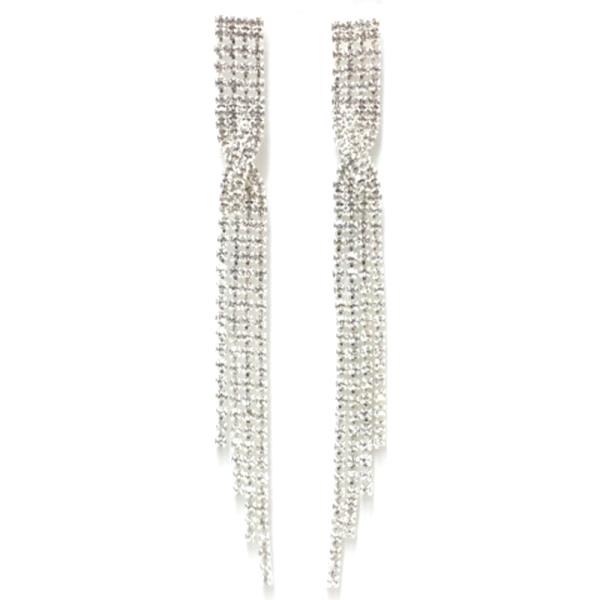 RHINESTONE PARTY BRIDAL EARRING