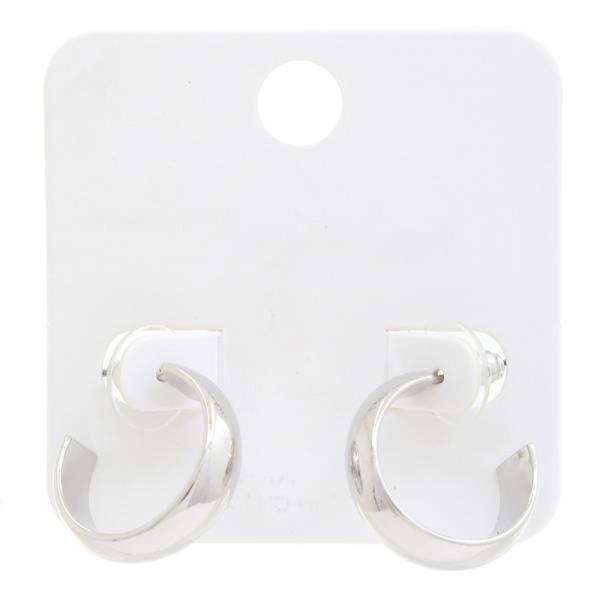 OPEN HOOP EARRING