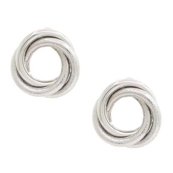 TRIPLE CIRCLE METAL EARRING