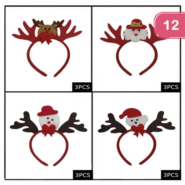 CHRISTMAS HEADBAND (12 UNITS)