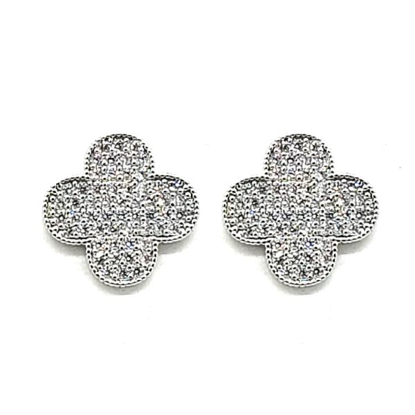 MOROCCAN SHAPE RHINESTONE EARRING