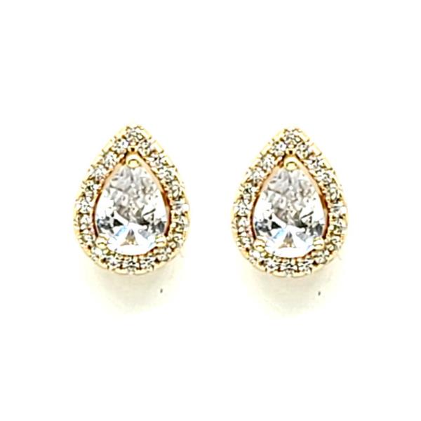 TEARDROP CRYSTAL EARRING