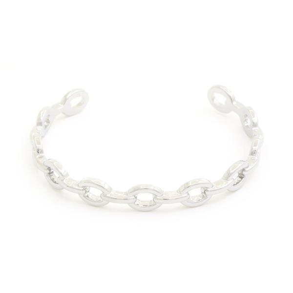 OVAL LINK METAL BRACELET