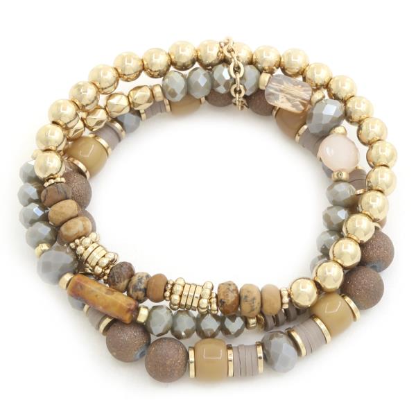 BEADED BRACELET SET