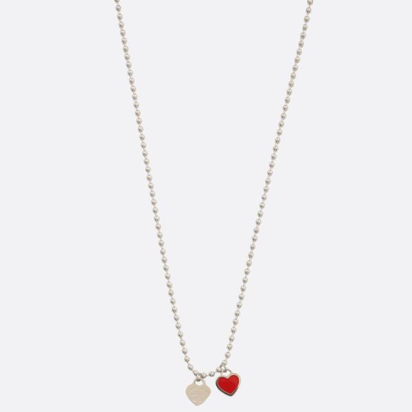 DOUBLE HEART CHARM NECKLACE