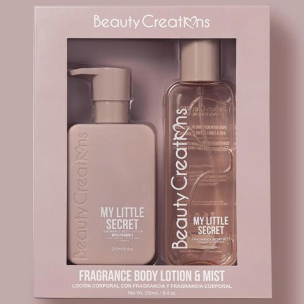 BEAUTY CREATIONS FRAGRANCE BODY LOTION SPRAY SET