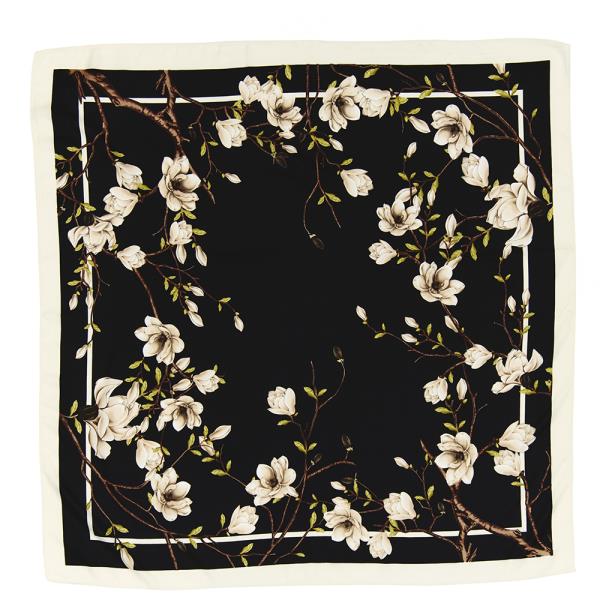 MULTI PRINTED SILKY 36 INCH TWILL SCARF