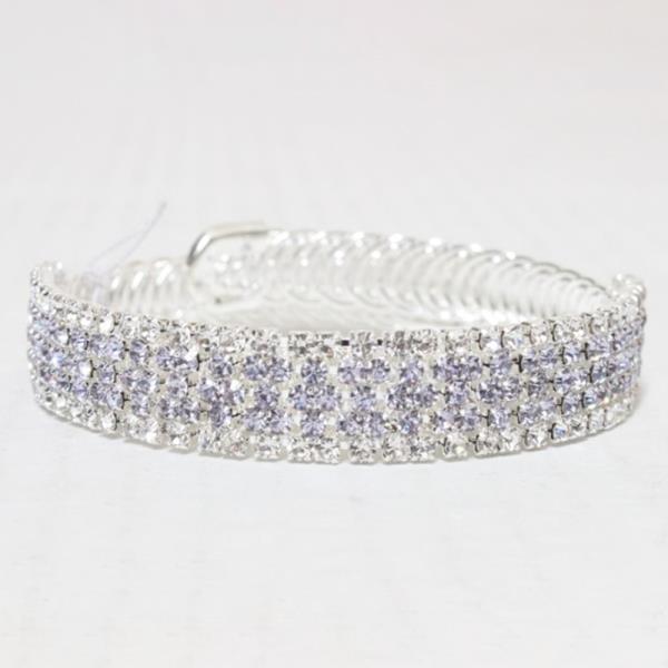 RHINESTONE METAL BRACELET